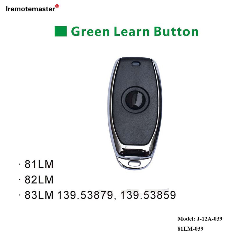 Za 81LM 82LM 83LM Green Learn Button 390MHz daljinski upravljač za garažna vrata